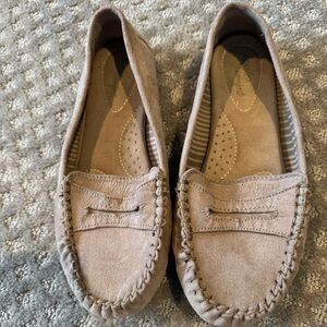 Dexflex Comfort Tan Suede Shoes